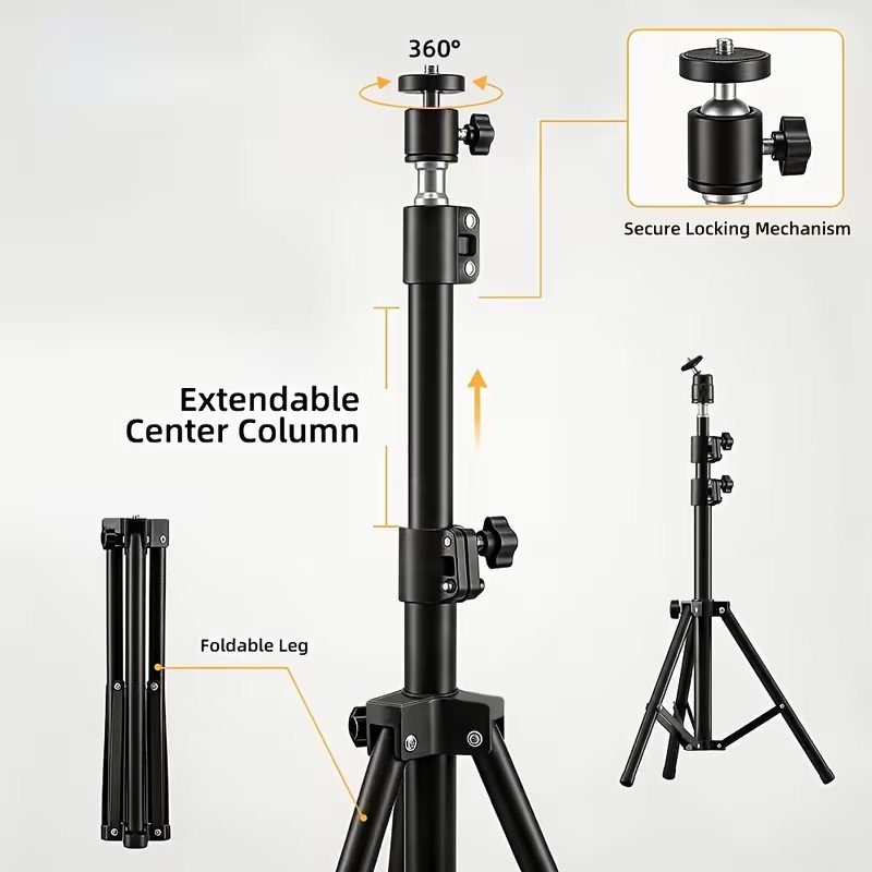 Adjustable Projector Floor Tripod Stand - Image 2