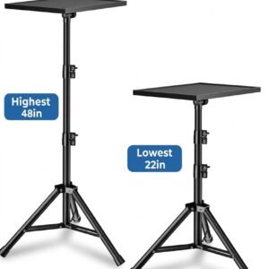 Projector Tripod Stand with Tray